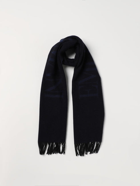 Emporio Armani Sciarpa Sciarpa Uomo con logo a contrasto Blu A23-EMPORIOARMANI-6250723F364-00035-UNI - Francavilla Moda
